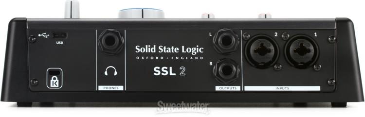 Solid State Logic Ssl2 2x2 Usb Audio Interface Sweetwater