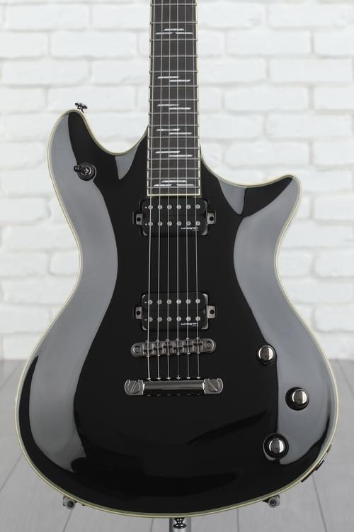 Schecter Tempest Blackjack Electric Guitar - Black Gloss | Sweetwater