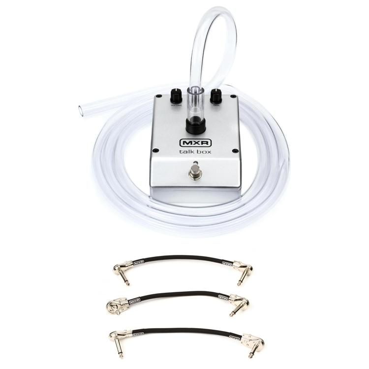 MXR M222 Talk Box Pedal with 3 Patch Cables