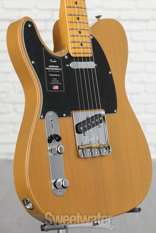 left handed fender telecaster butterscotch