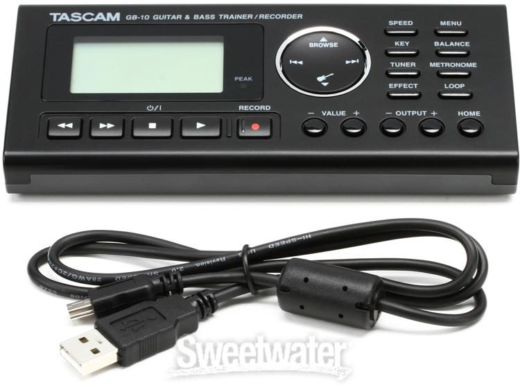 TASCAM GB-10 Guitar and Bass Trainer - Recorder | Sweetwater