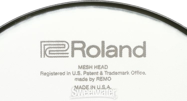 MH2-8 White Roland PowerPly 8 Dual-Ply Mesh Head 