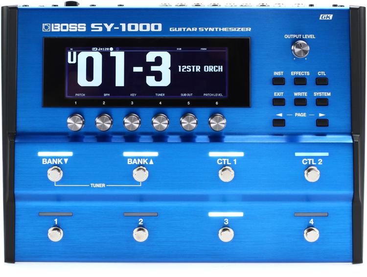 La pédale Boss SY-1000 Guitar Synth Bundle : Comparatif, Test & Avis