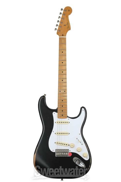 Fender Road Worn '50s Stratocaster - Black with Maple Fingerboard