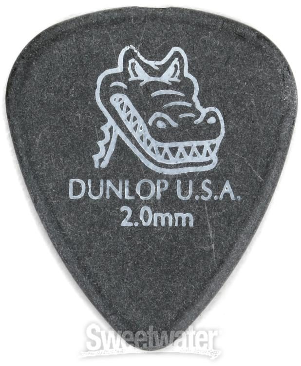 12/Player's Pack Dunlop Gator Grip Picks Sample Variety Mix Pack 2 of each gauge