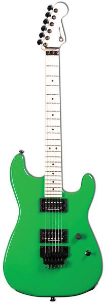 charvel san dimas slime green