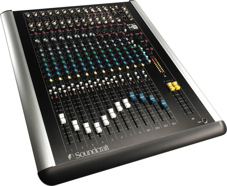 sound craft サウンドクラフトミキサー SPIRIT M8 ケース付