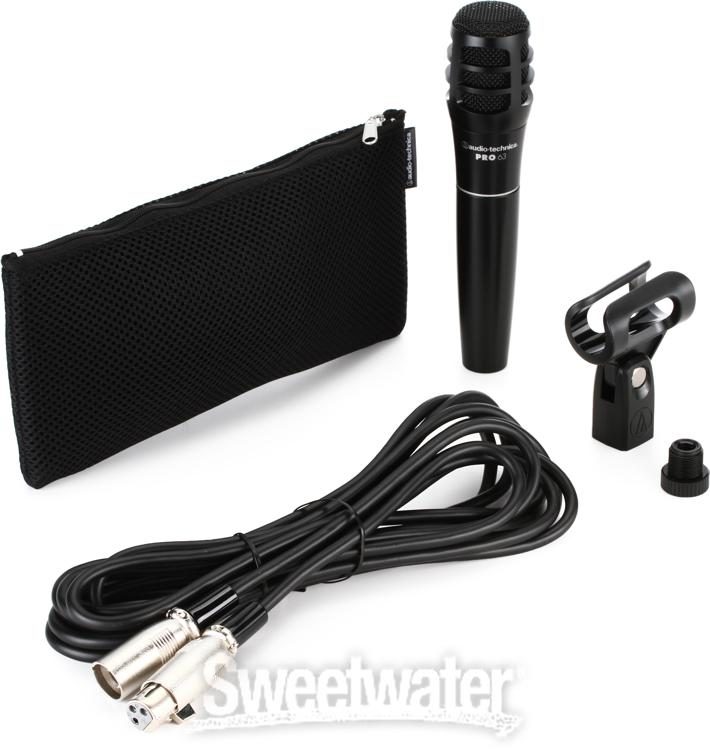 Audio-Technica PRO 63 Dynamic Instrument Microphone | Sweetwater