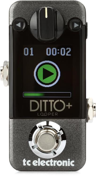 TC Electronic Ditto+ Looper Pedal | Sweetwater