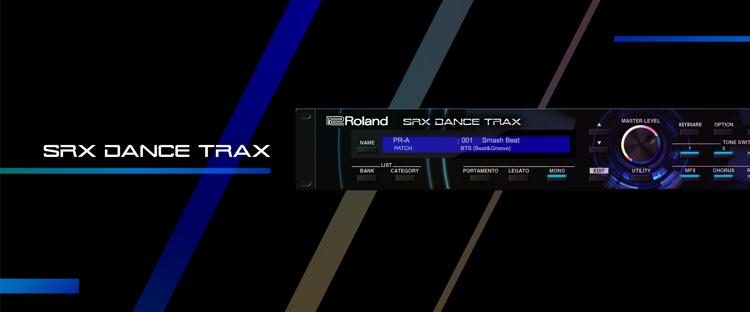 Roland SRX Dance Trax Synthesizer Software | Sweetwater