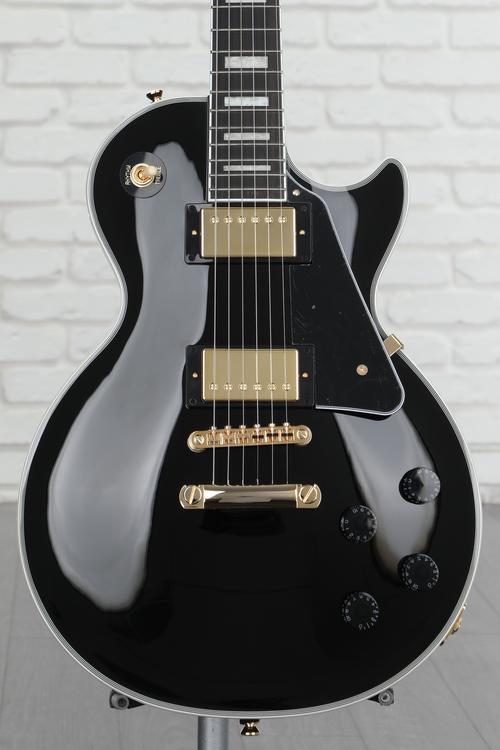 Epiphone Les Paul Custom Electric Guitar - Ebony