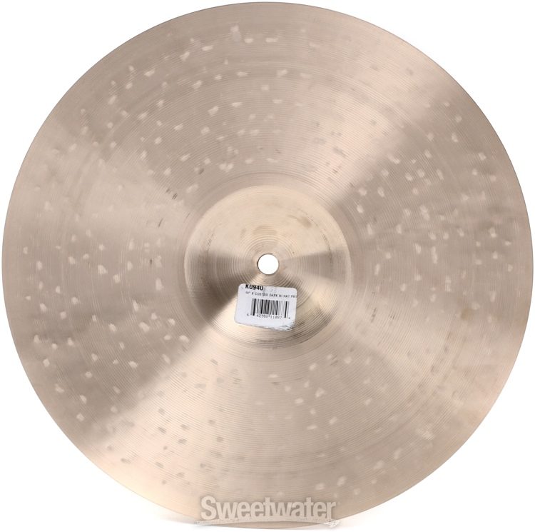 Zildjian 13 inch K Custom Dark Hi-hat Cymbals