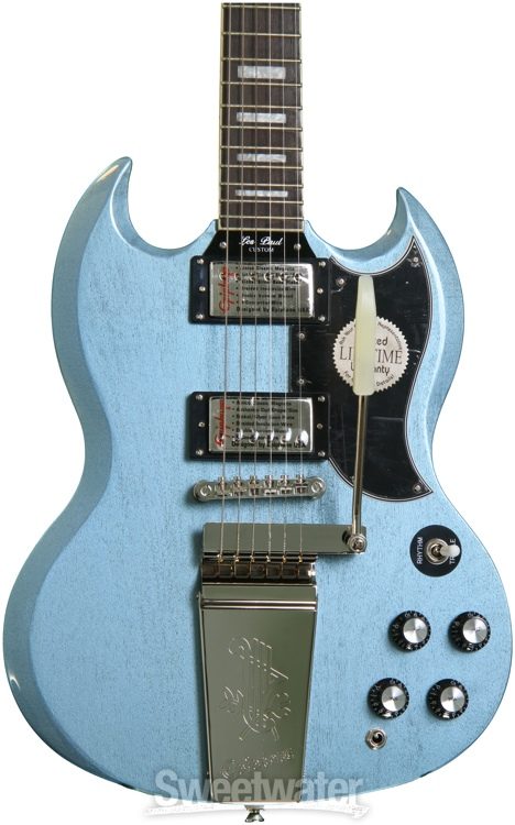 Epiphone LTD SG Custom with Maestro - TV Pelham Blue