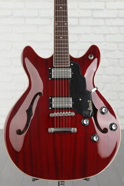 Guild Starfire I DC Semi-hollow Electric Guitar - Cherry Red