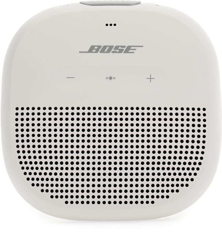 apasionado audición Sin Bose SoundLink Micro Bluetooth Speaker - White Smoke | Sweetwater