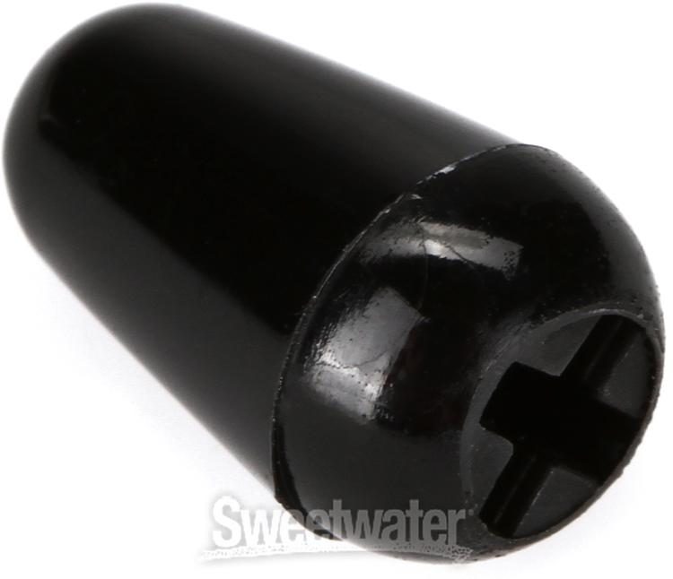 Fender Stratocaster Switch Tips - Black | Sweetwater