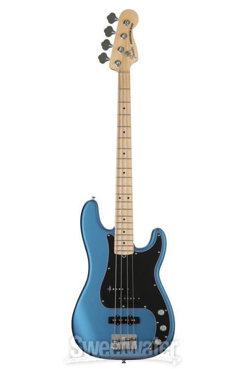 Fender American Performer Precision Bass - Satin Lake Placid Blue with  Maple Fingerboard