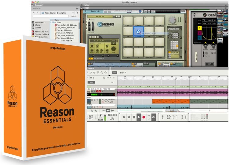 Reason Studios Reason Essentials (boxed) | Sweetwater