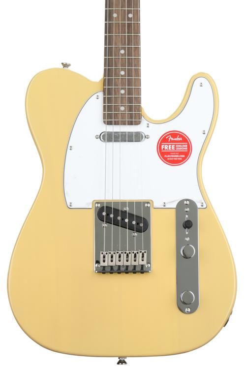 レオパードフラワーブラック ☆美品！Squier Telecaster Standard