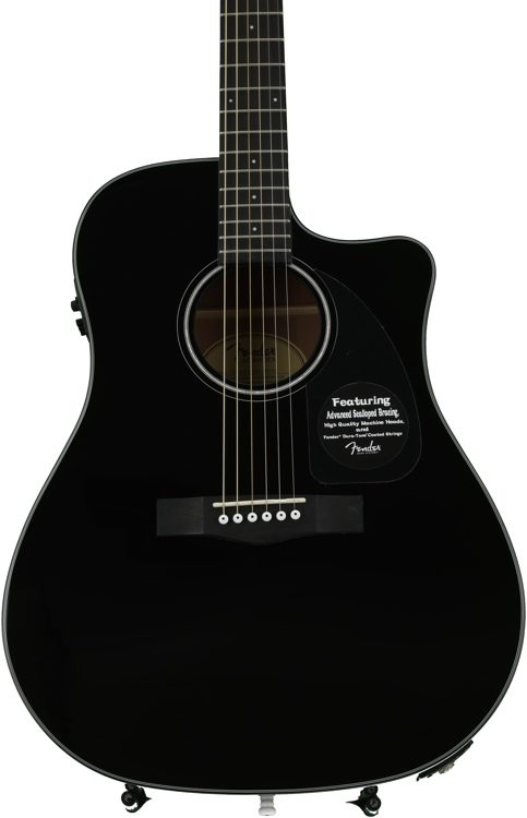 Fender CD-60CE - Black | Sweetwater
