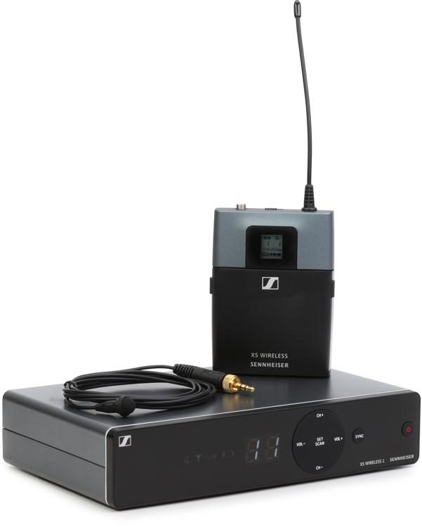 Sennheiser XSW 1-ME2 Wireless Lavalier Microphone System - A Range