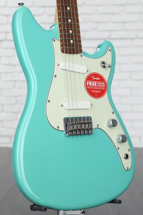 fender duo sonic hs seafoam green