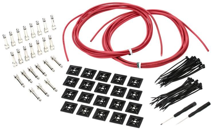 Emerson Custom Pedalboard Cable Kit - 24 foot - Red | Sweetwater