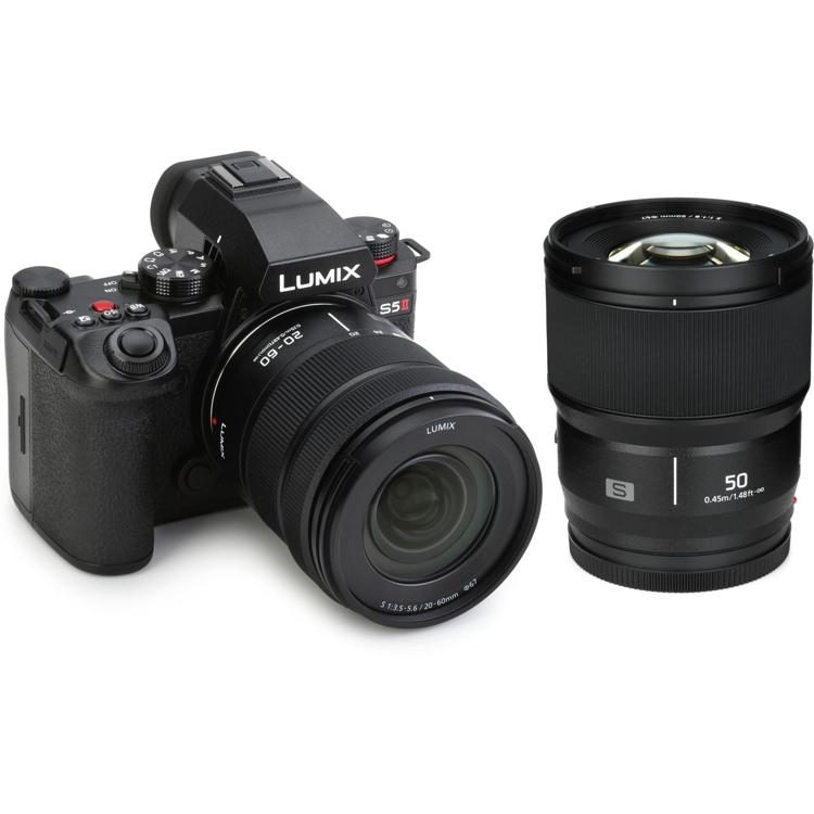 Panasonic Lumix S5M2 Full Frame Mirrorless Camera with 20-60mm
