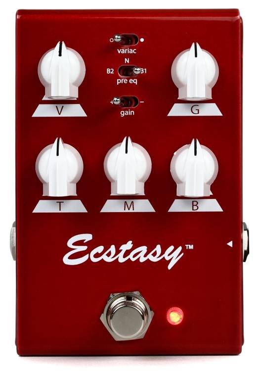 Bogner Ecstasy Red Mini Overdrive Pedal | Sweetwater