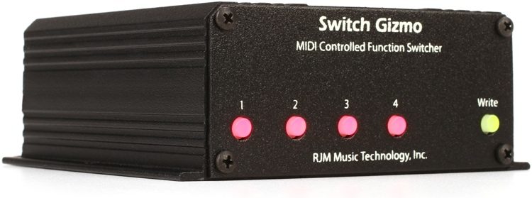 RJM Music Switch Gizmo Amplifier MIDI Interface | Sweetwater