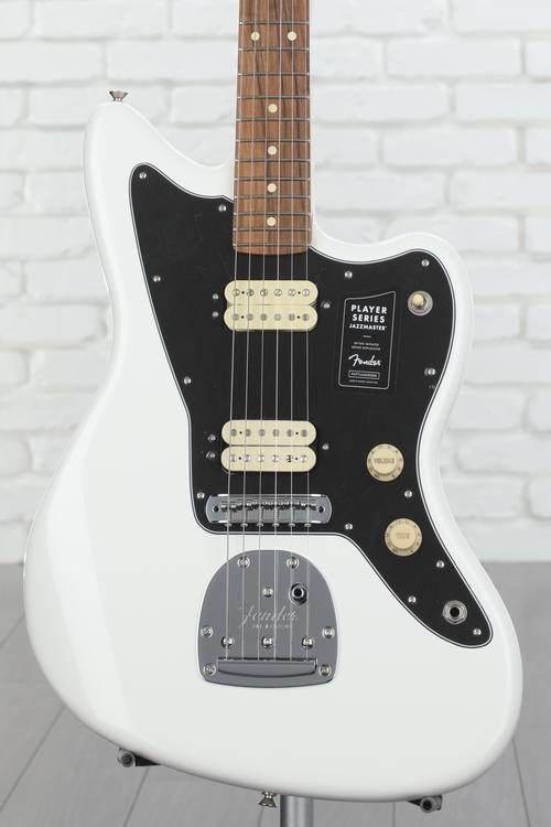 Fender Player Jazzmaster - Polar White with Pau Ferro Fingerboard