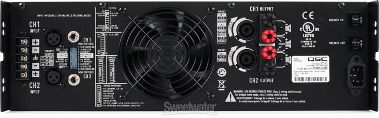 Cardenal Desafortunadamente estoy sediento QSC RMX 4050a Power Amplifier | Sweetwater