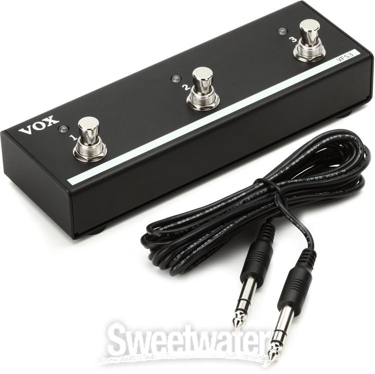 Vox VFS3 3-button Footswitch for Mini Go Amps
