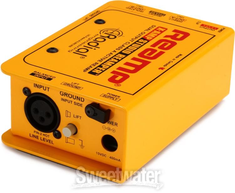 Radial X-Amp 1 In 2 Out Active Re-Amping Device | Sweetwater