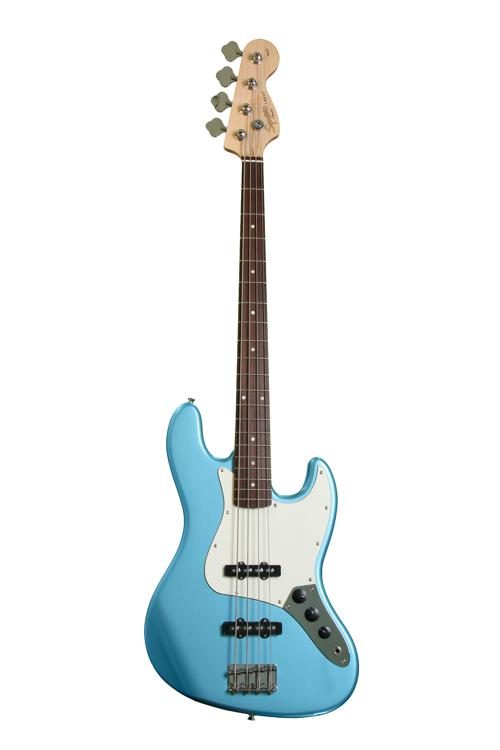 Squier Affinity Series Jazz Bass - Lake Placid Blue | Sweetwater