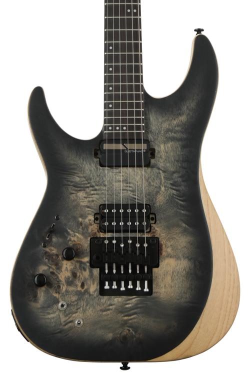 Schecter Reaper-6 FR-S Left-Handed - Satin Charcoal Burst