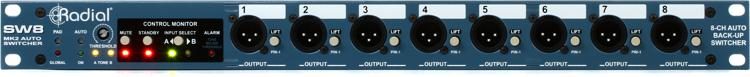 Radial SW8 8-channel Passive Auto-Switcher | Sweetwater