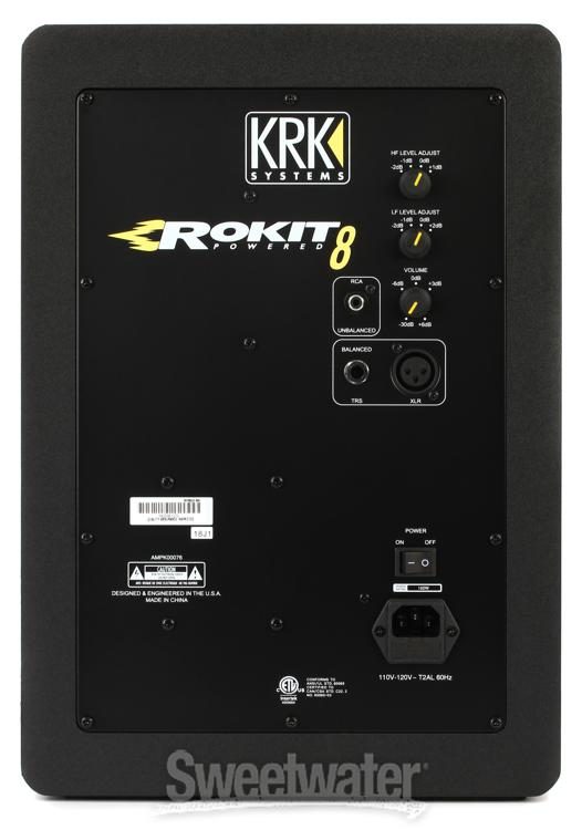 KRK ROKIT 8 8" Powered Studio Monitor | Sweetwater