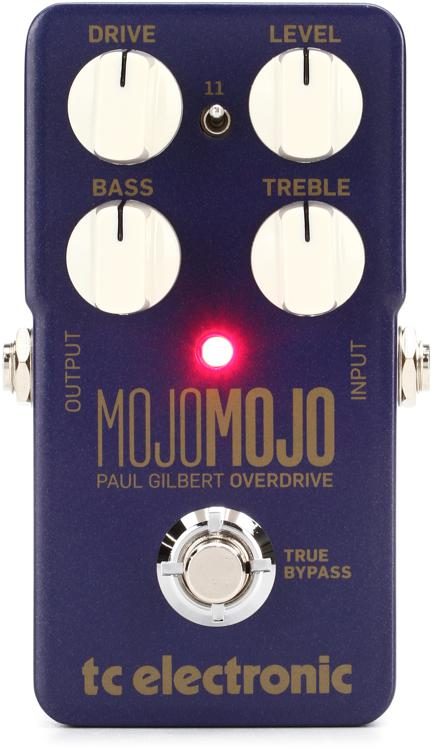 flov aflange kobber TC Electronic MojoMojo Overdrive Pedal - Paul Gilbert Edition | Sweetwater