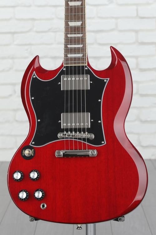 Epiphone SG Standard Left-handed Electric Guitar - Cherry | Sweetwater