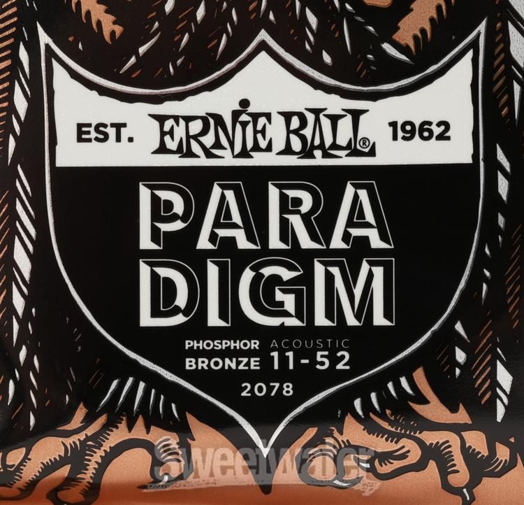 011-052 Ernie Ball 2078 Paradigm Phosphor Bronze Light