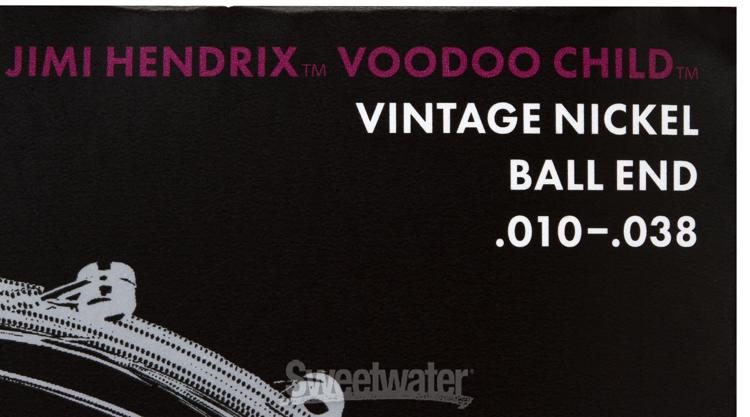 Fender Hendrix Voodoo Child Ball End Nickel 10-38