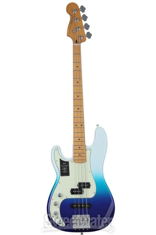 Fender Player Plus Active Precision Bass Left-handed - Belair Blue with  Maple Fingerboard