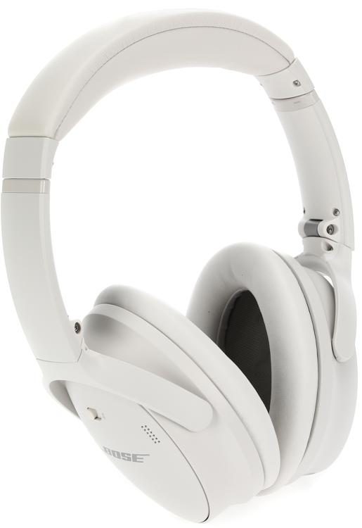 bytte rundt Justering Lil Bose QuietComfort 45 Headphones Bluetooth Active Noise-canceling Headphones  - White Smoke | Sweetwater