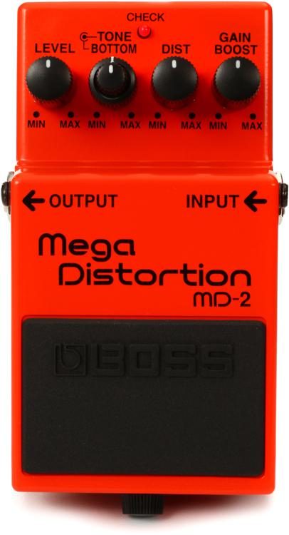 Boss MD-2 Mega Distortion Pedal Sweetwater