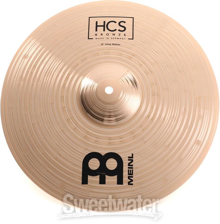 MEINL Cymbals マイネル HCS Bronze Series ハイハットシンバル 14