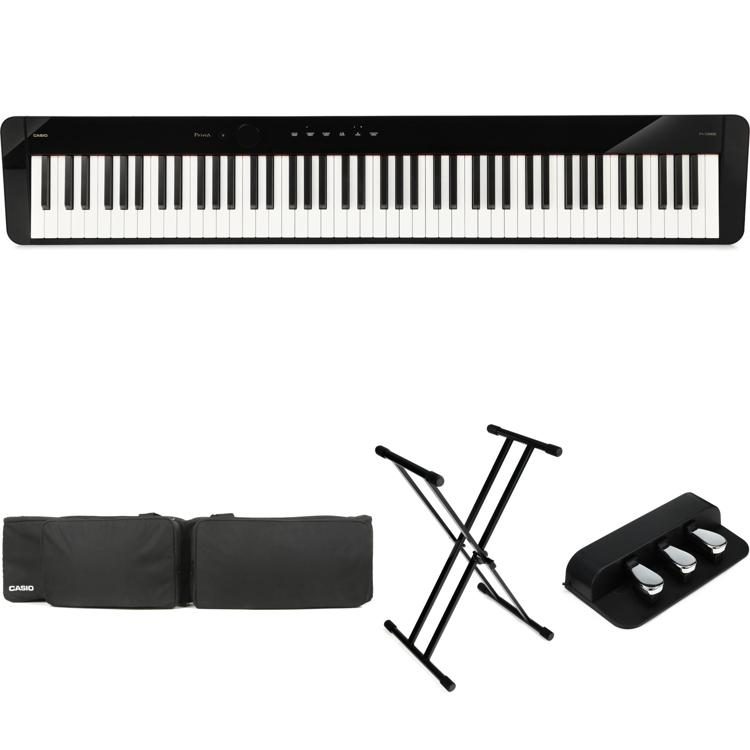 PX-S5000 Digital Piano Stage Bundle Black | Sweetwater