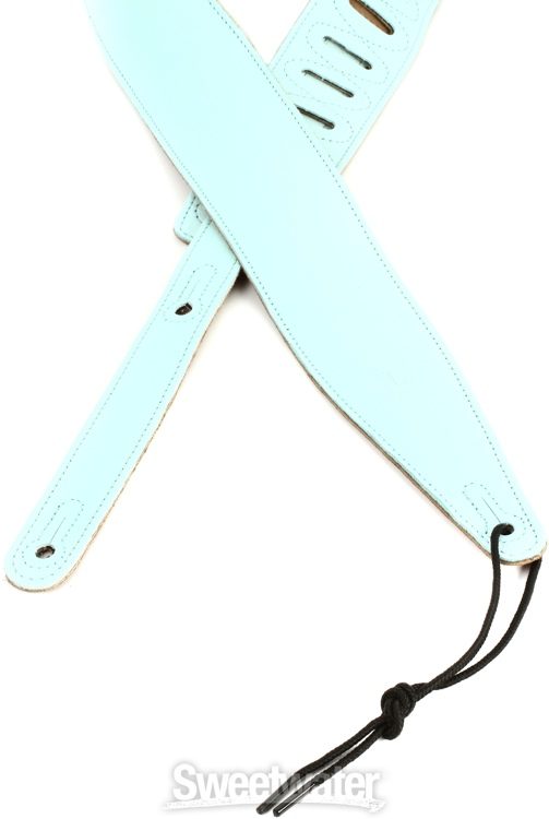 aqua guitar strap