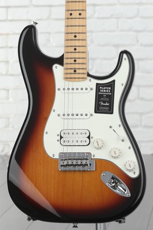 Fender Player Stratocaster HSS - 3-Tone Sunburst with Maple Fingerboard