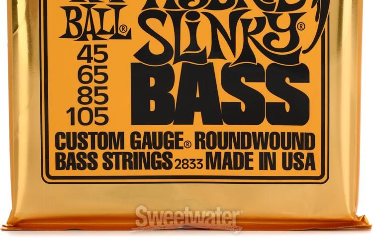 Ernie Ball 2833 Hybrid Slinky Bass Allround 045-105 4-String Bass Saiten Nickel 
